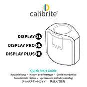 calibrite DISPLAY PRO HL Guia De Inicio Rapido