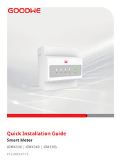 Goodwe Smart Meter GMK360 Manual De Instrucciones