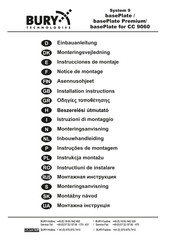 BURY System9 basePlate Instrucciones De Montaje