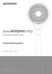 acerpure cozy AF551-20W Manual Del Usuario