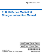 Motorola Solutions TLK 25 Serie Manual De Instrucciones