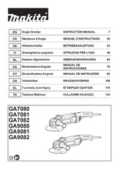 Makita GA9080 Manual De Instrucciones