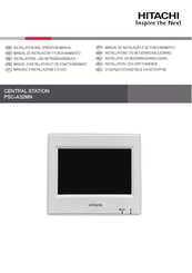 Hitachi PSC-A32MN Manual De Instalación Y Funcionamiento