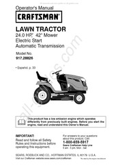 Craftsman 917.28826 Manual Del Operador