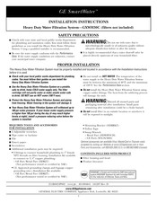 Ge SmartWater GXWH30C Instrucciones De Instalación