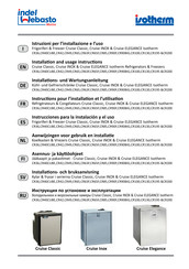 Indel Webasto Marine isotherm Cruise CR65F Instrucciones Para La Instalación Y El Uso