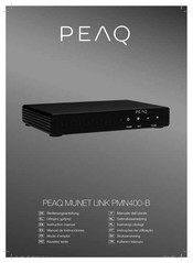 Peaq PMN400-B Manual De Instrucciones