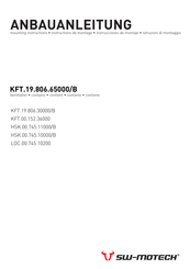 SW-Motech KFT.19.806.30000/B Instrucciones De Montaje
