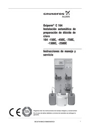 GRUNDFOS ALLDOS Oxiperm C 164 Instrucciones De Servicio