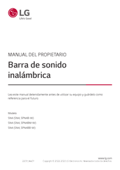 LG SN4 Manual Del Propietário