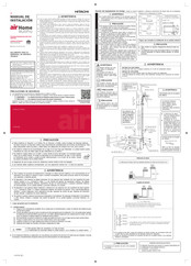 Hitachi airHome Multipro RAM-G55N2HAE Manual De Instalación