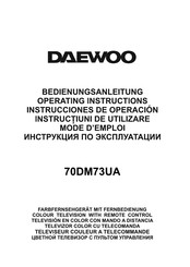 Daewoo 70DM73UA Instrucciones De Operación