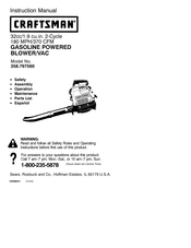 Craftsman 358.797560 Manual De Instrucciones