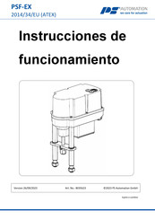 PS Automation PSF-402-SE-EX Instrucciones De Funcionamiento