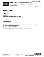 Toro 32308 Instrucciones De Instalación