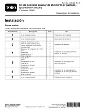 Toro 146-0606 Instrucciones De Instalación