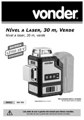 vonder 60.04.185.400 Manual De Instrucciones