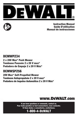 DeWalt DCMWSP256 Manual De Instrucciones