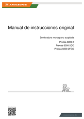 Amazone Precea 6000-2CC Manual De Instrucciones Original