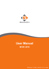 GAOMON M10K 2018 Manual Del Usuario