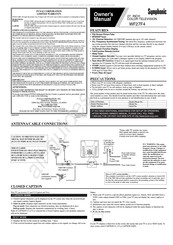 Emerson WF27F4 Manual Del Propietário