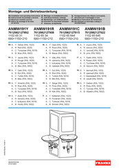 Franke ANMW191R Instrucciones De Montaje Y Servicio
