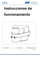 PS Automation PSF-Q 50/CCW Instrucciones De Funcionamiento