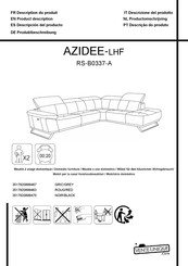 VENTE-UNIQUE AZIDEE-LHF RS-B0337-A Descripción Del Producto