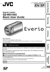 JVC Everio GZ-MS150U Guia Basica Del Usuario