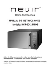 Nevir NVR-6042 MMG Manual De Instrucciones