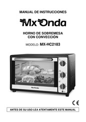 Mx Onda MX-HC2183 Manual De Instrucciones