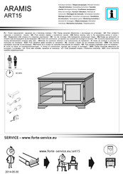 Forte ARAMIS ART15 Instrucciones De Montaje