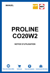 Proline CO20W2 Manual Del Usuario