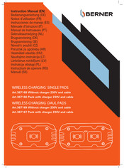 Berner 367168 Manual De Instrucciones