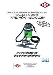 Turbion AERO 1000 Instrucciones De Uso Y Mantenimiento