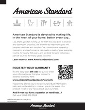 American Standard IoT DetectLnk 607B121 Manual Del Propietário