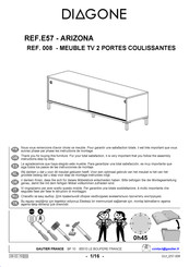 Diagone ARIZONA E57 Instrucciones De Montaje