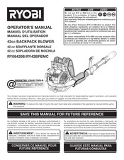 Ryobi RY42BPEMC Manual Del Operador