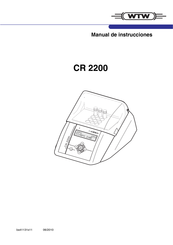 wtw CR 2200 Manual De Instrucciones