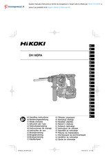 HIKOKI DH 18DPA Instrucciones De Manejo