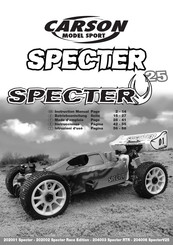 Carson 202002 Specter Race Edition Instrucciones