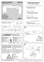 Meka-Block KEYLINE K-694 Instrucciones De Montaje