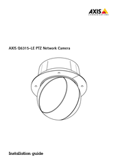 Axis Communications Q6315-LE Guia De Instalacion