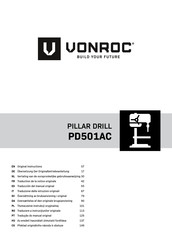 VONROC PD501AC Traducción Del Manual Original