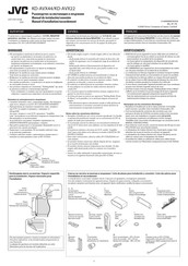 JVC KD-AVX44 Manual De Instalación/Conexion