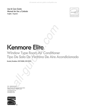 Kenmore Elite 253.76135 Manual De Uso Y Cuidado