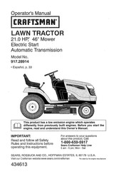 Craftsman 917.28914 Manual Del Operador