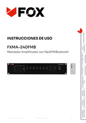 Fox FXMA-240FMB Instrucciones De Uso