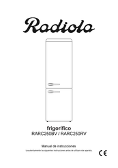 Radiola RARC250RV Manual De Instrucciones