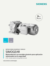 Siemens SIMOGEAR 2730 Instrucciones De Montaje Y Servicio